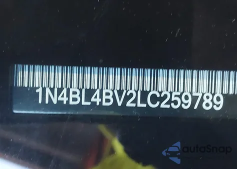 2020 Nissan Altima S Fwd from USA, damaged, VIN 1N4BL4BV2LC259789